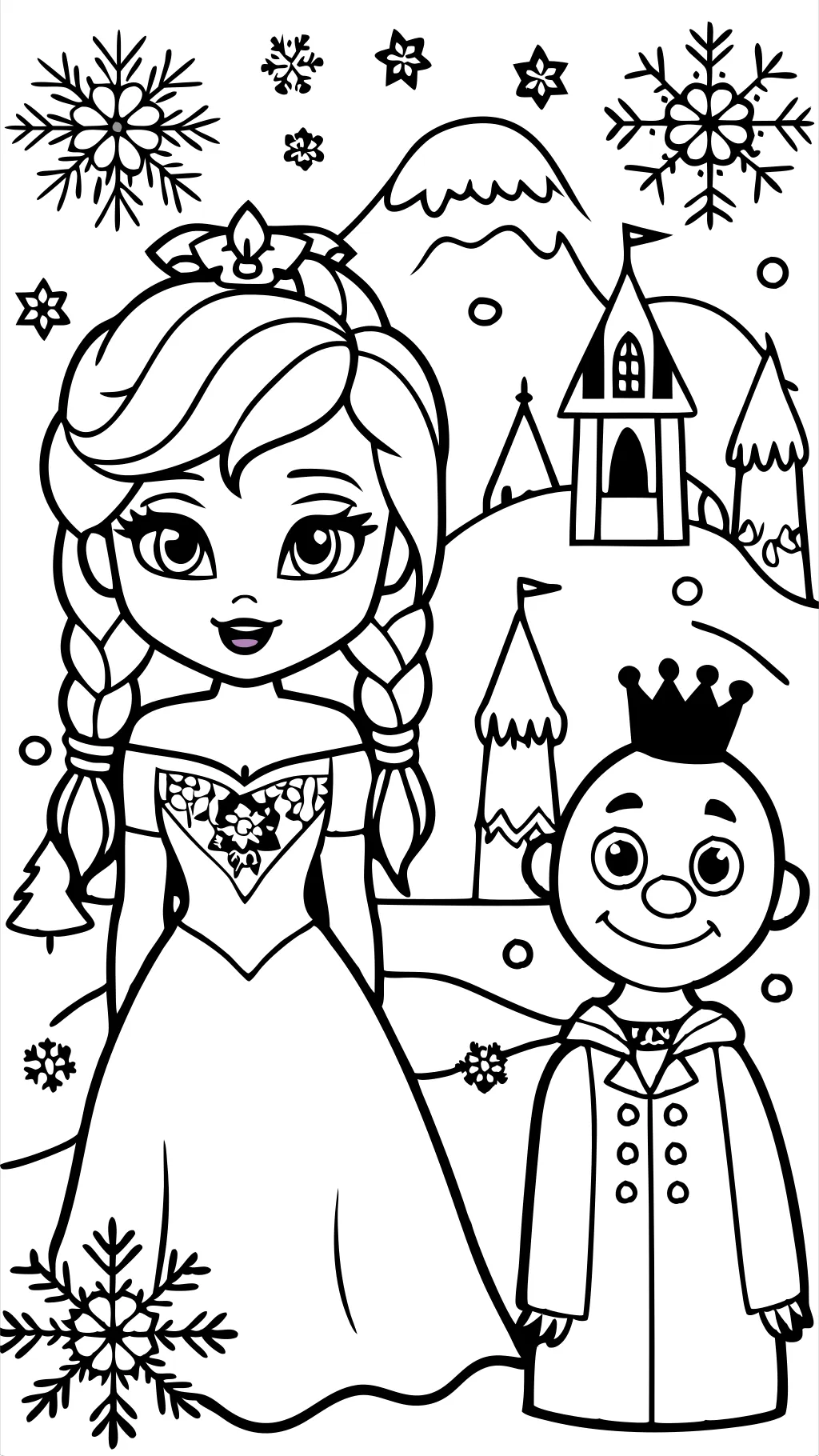 disney frozen coloring pages